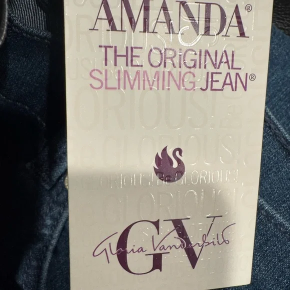 Gloria Vanderbilt Amanda Classic Denim Jeans - Picture 4 of 5